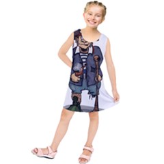 Cute Pirate Kids  Tunic Dress by ImagineWorld