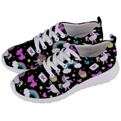 Cute Unicorn Pattern Men s Lightweight Sports Shoes by Valentinaart