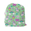 Cute Unicorn Pattern Drawstring Pouches (XXL) View2