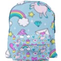 Cute Unicorn Pattern Giant Full Print Backpack View1