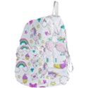 Cute Unicorn Pattern Foldable Lightweight Backpack View4