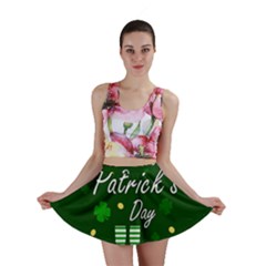 St Patricks Leprechaun Mini Skirt by Valentinaart