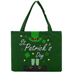 St Patricks Leprechaun Mini Tote Bag by Valentinaart
