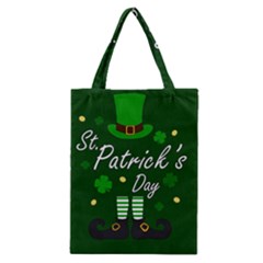 St Patricks Leprechaun Classic Tote Bag by Valentinaart