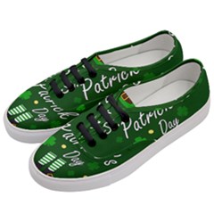 St Patricks Leprechaun Women s Classic Low Top Sneakers by Valentinaart