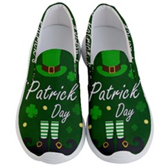 St Patricks Leprechaun Men s Lightweight Slip Ons by Valentinaart