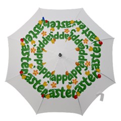 Happy Easter Hook Handle Umbrellas (large) by Valentinaart