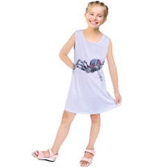 Bionic Spider Cartoon Kids  Tunic Dress