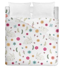 Easter Bunny  Duvet Cover Double Side (queen Size)