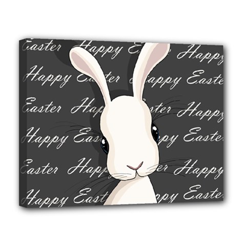 Easter Bunny  Canvas 14  X 11  by Valentinaart