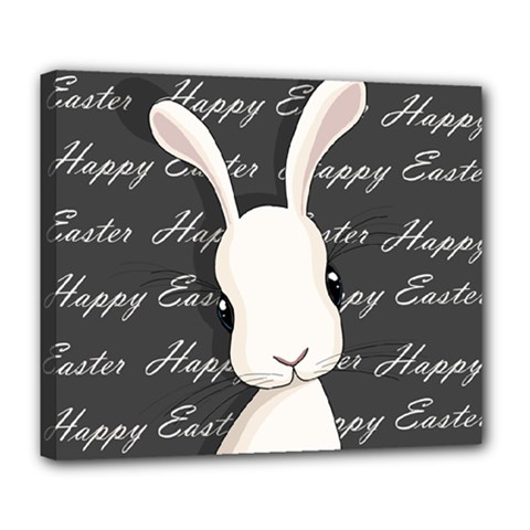 Easter Bunny  Deluxe Canvas 24  X 20   by Valentinaart