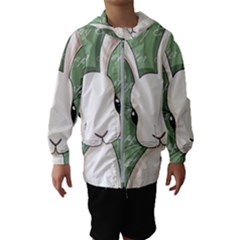 Easter Bunny  Hooded Wind Breaker (kids) by Valentinaart