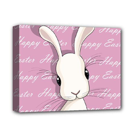 Easter Bunny  Deluxe Canvas 14  X 11  by Valentinaart