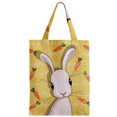 Easter Bunny  Zipper Classic Tote Bag by Valentinaart
