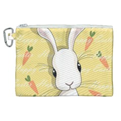 Easter Bunny  Canvas Cosmetic Bag (xl) by Valentinaart