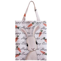 Easter Bunny  Zipper Classic Tote Bag by Valentinaart