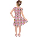 Easter Kawaii Pattern Kids  Short Sleeve Dress View2