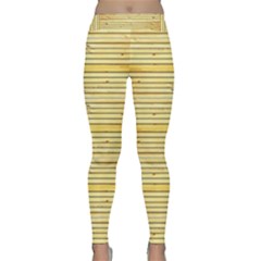 Wood Texture Background Light Classic Yoga Leggings