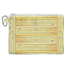 Wood Texture Background Light Canvas Cosmetic Bag (xl)