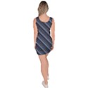 Diagonal Stripes Pinstripes Bodycon Dress View4