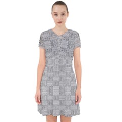 Texture Wood Grain Grey Gray Adorable In Chiffon Dress