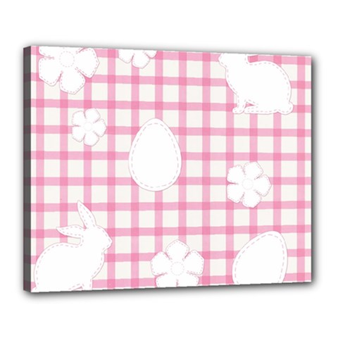 Easter Patches  Canvas 20  X 16  by Valentinaart