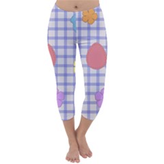 Easter Patches  Capri Winter Leggings  by Valentinaart