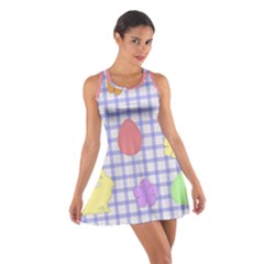 Easter Patches  Cotton Racerback Dress by Valentinaart