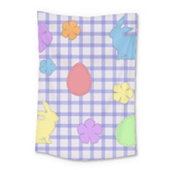 Easter Patches  Small Tapestry by Valentinaart