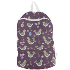 Easter Pattern Foldable Lightweight Backpack by Valentinaart