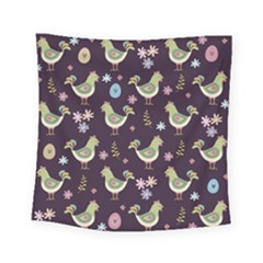 Easter Pattern Square Tapestry (small) by Valentinaart