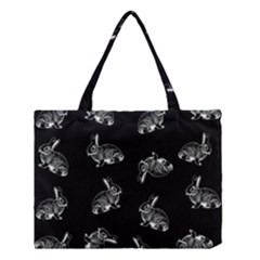 Rabbit Pattern Medium Tote Bag by Valentinaart