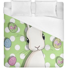 Easter Bunny  Duvet Cover (king Size) by Valentinaart