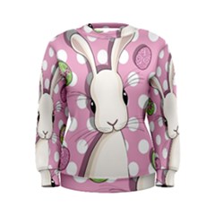 Easter Bunny  Women s Sweatshirt by Valentinaart