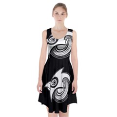 Bird Racerback Midi Dress