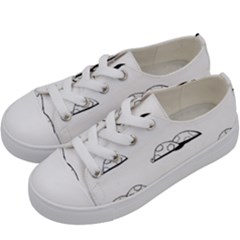 Turtle Kids  Low Top Canvas Sneakers