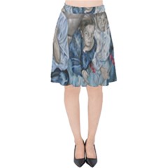 The Nobodies Velvet High Waist Skirt by redmaidenart