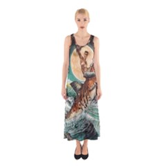 Tiger Shark Sleeveless Maxi Dress