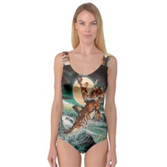 Tiger Shark Princess Tank Leotard  by redmaidenart