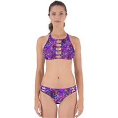 Purple Tie Dye Madness  Perfectly Cut Out Bikini Set by KirstenStar