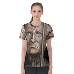 Old Man Imprisoned Women s Cotton Tee