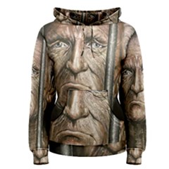 Old Man Imprisoned Women s Pullover Hoodie by redmaidenart