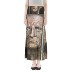 Old Man Imprisoned Full Length Maxi Skirt