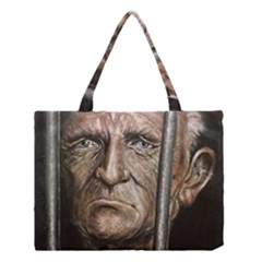 Old Man Imprisoned Medium Tote Bag