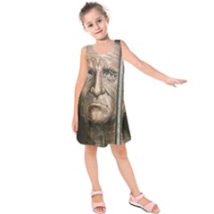 Old Man Imprisoned Kids  Sleeveless Dress