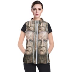 Old Man Imprisoned Women s Puffer Vest