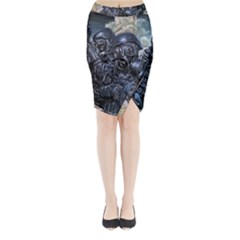 More Pepper Midi Wrap Pencil Skirt by redmaidenart