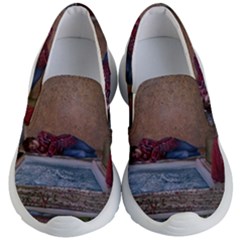 90 Degrees Kid s Lightweight Slip Ons by redmaidenart