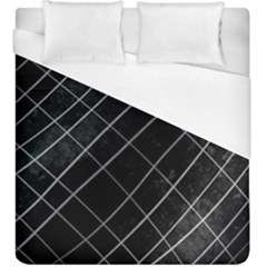 Black Scratch Duvet Cover (king Size)