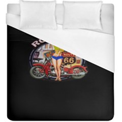 Route 66 Duvet Cover (king Size) by ArtworkByPatrick